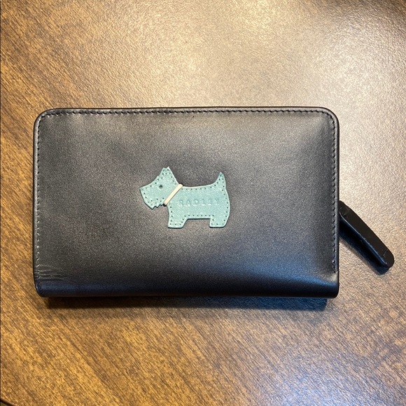 RADLEY LONDON Handbags - RADLEY LONDON Black and Sage Green Scottie Dog Silhouette
